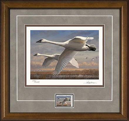 2016
                            federal duck stamp- Collectors edition