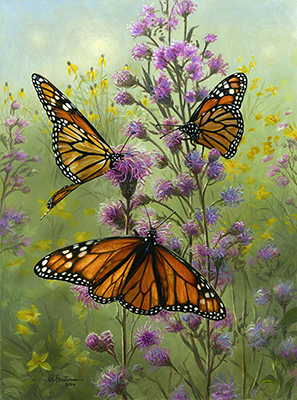 Monarch painting